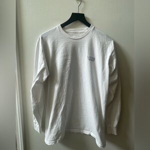 Vans long sleeve T-shirt, white, men’s size medium